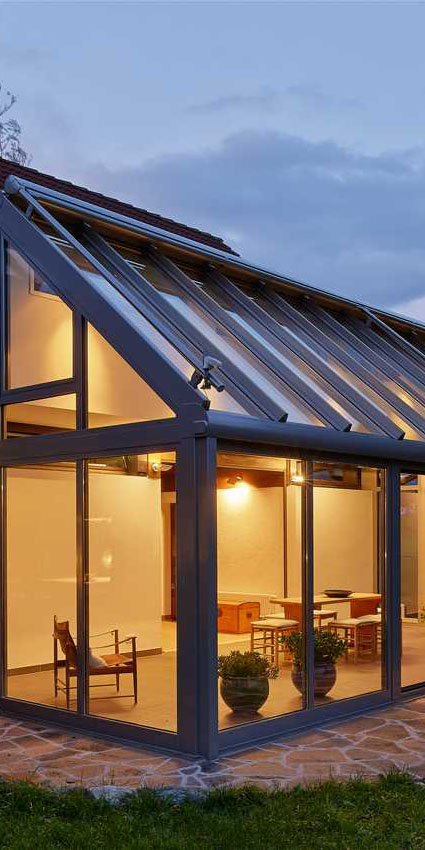 Akzent plus by Solarlux bei Fortuna Wintergarten